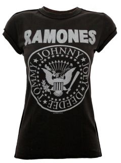 Shirt Ramones Vintage Amplified Damen XS S M L XL Neu