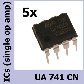 IC UA741 CN DIP 8 Single Op Amp LM741 DIP8