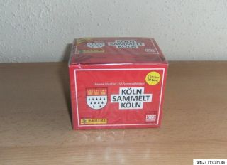 PANINI   KÖLN SAMMELT KÖLN   1 DISPLAY / BOX MIT 50 TÜTEN (250