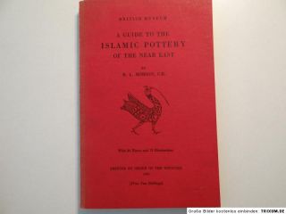 Guide to Islamic Pottery of the near East Hobson 1932