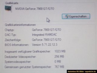 Grafikkarte NVIDIA GeForce 7900GT 256 MB PCI E