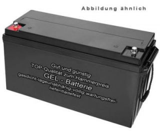 12V 135Ah Gelbatterie erste Wahl optimale Versorgungsbatterie, unser