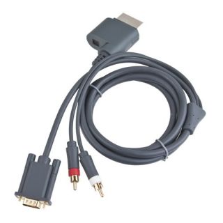 High Definition Quality Connection VGA 1080 HD AV Cable For XBOX 360