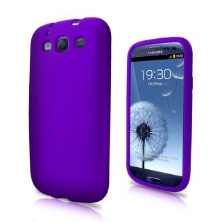 Soft Silicone Case Cover For Samsung I9300 Galaxy S3 III + Screen