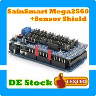 SainSmart Mega2560 +Sensor Shield V2 kit 4 Arduino UNO R3 Duemilanove