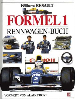 790)  Williams Renault   Formel 1 Rennwagen Buch   Motorbuch Verlag
