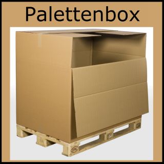 Paletten Karton Palettencontainer 1180 x 780 x 1070mm