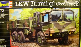 Revell 172 03179 LKW 7t mil gl(6x6 Truck) Neu795