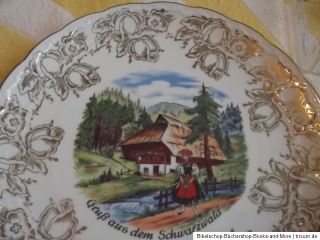 Gruß aus dem Schwarzwald Sammler Teller Krautheim Selb Bavaria K&A