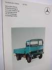 Mercedes Prospekt NFZ Baureihe LP LPK 808 01 1975