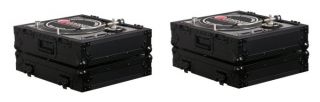 Odyssey FZ1200BL Technics 1200 Style Turntable Cases for Numark