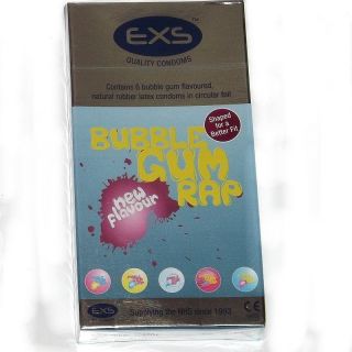 6er EXS Kondome Bubblegum Rap Kaugummigeschmack Condome