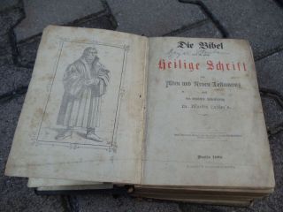 DIE BIBEL 1888 HEILIGE SCHRIFT