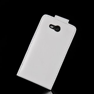 Schutz Case Cover Etui + Folie für Nokia Lumia 820 Weiß