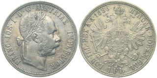 A802 Österreich Ungarn Habsburg Kaiser Franz Joseph Gulden 1886