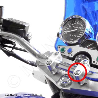 Motorrad Halterung iPhone 4 4S Hardcase wasserdicht M8 Schraube