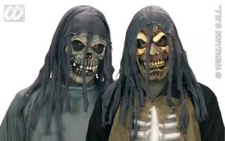 Maske Skelett Zombie Halloween Grusel Horror Totenkopf Kostüm
