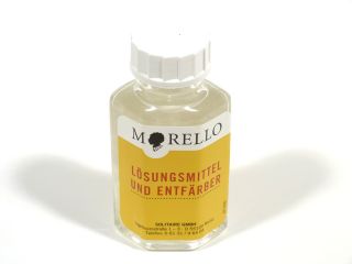 80€) Morello Lösungsmittel und Entfärber 50 ml Flasche 825