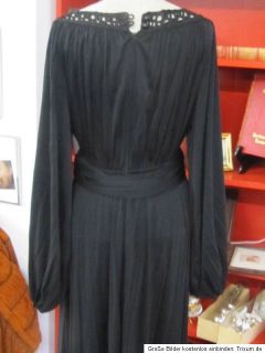 Kleid  Elegantes schwarzes Abendkleid in Größe 42
