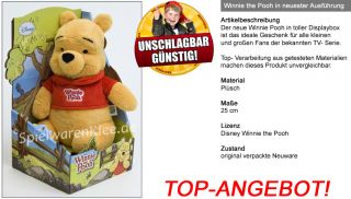 Disney Plüsch Figur 25cm Winnie the Pooh   Tigger   Iah