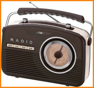 CLATRONIC TR 825 TRANSISTOR RADIO RETRO NOSTALGIE +GS