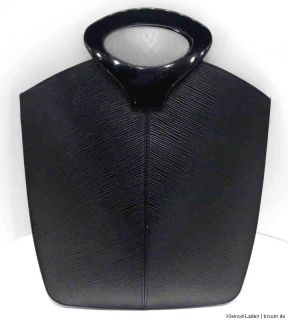 seltene Louis Vuitton Handtasche Tasche Epi Leder schwarz
