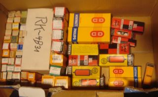 Only the tubes,packed in original boxes are included in this auction.