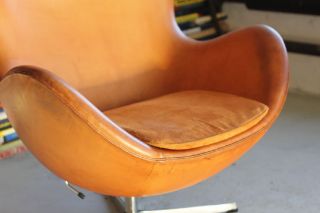 Orginal Fritz Hansen EGG CHAIR Arne Jacobsen Elegance Leder Leather Ei