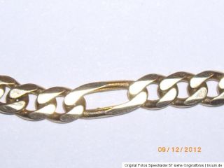 Gold Figarokette Collier Goldkette Halskette 585er 14 Karat GOLD