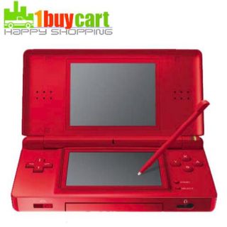 Brand New Red Mary Nintendo Ds Lite Console Handheld System NDSL
