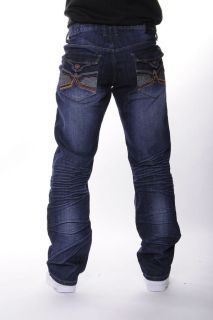 Raw Blue Fashion Jeans *in alle Größen erhältlich* Indigo Marken