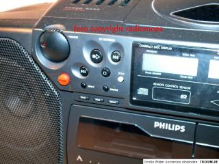 Philips AZ 8594/00 Stereo CD Radiorecorder optisch TOPP mit Service