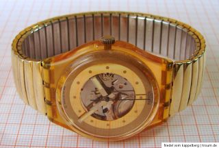 Swatch Golden Bond Uhr Armbanduhr 1989 vintage swatch gents watch