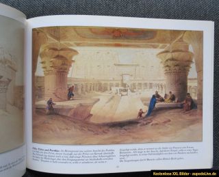 Zeichnungen David Roberts   Reise nach Ägypten   Bilder siehe Text