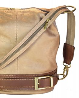 LUXUS echt LEDER Handtasche IT BAG BEUTEL Tasche Rucksack Beuteltasche
