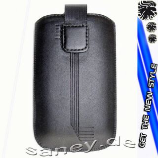 Samsung S5260 Star /Leder/Tasche/für/Schutz/Case/Slide/Hülle C32