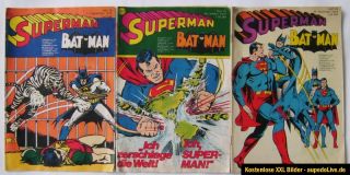 Supermann Heft 19, 22, 24/1974   Ehepa