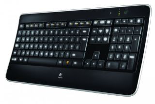 Logitech Wireless Illuminated Keyboard K800 Tastatur Kabellos Funk USB