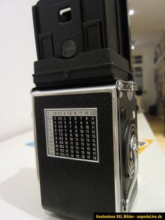 Rolleiflex 2.8F Zeiss Planar mit Tasche Top