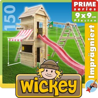 Wickey Mindys Hotel Spielturm Kletterturm Spielhaus