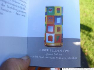 Ritzenhoff Glasleuchter ein Licht für den Frieden/ Roger Selden 1997