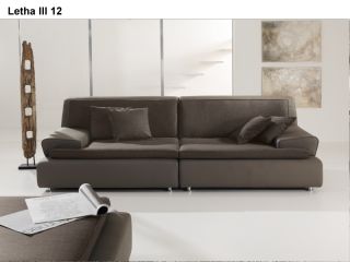 Designer Garnitur Letha III Wohnlandschaft Sofa Eck Couch garnitur
