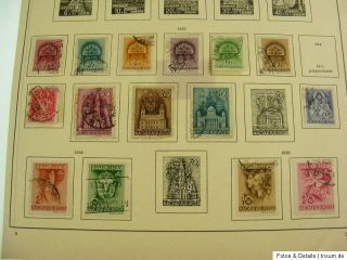 Alte Briefmarken Sammlung UNGARN aus Schwaneberger Album / old stamps