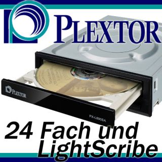 Plextor PX L890SA SATA schwarz LightScribe 8cm Discs