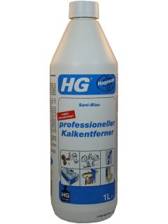 HG   Sani Blau Kalkentferner   1 Liter   Bad Reiniger Hagesan