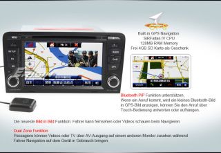 ES883GE 7 HD Autoradio Car DVD Player GPS DVB T iPod BiB Can Bus SWC