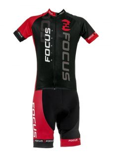 FOCUS Team Race Wear Basic Trikot & Short im Set    Size L   
