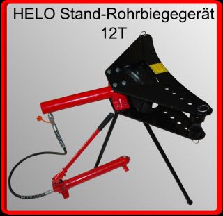 Helo 12t Stand Rohrbiegemaschine portabel Rohrbiegegerät Rohrbieger