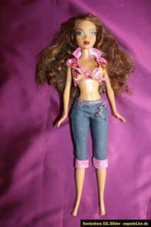 Mattel Barbie Puppe 1999  30 cm schöne dunkel Häutig modische Barbie