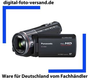 Panasonic Camcorder HC X909 Schwarz *** NEU OVP *** sofort ab Lager